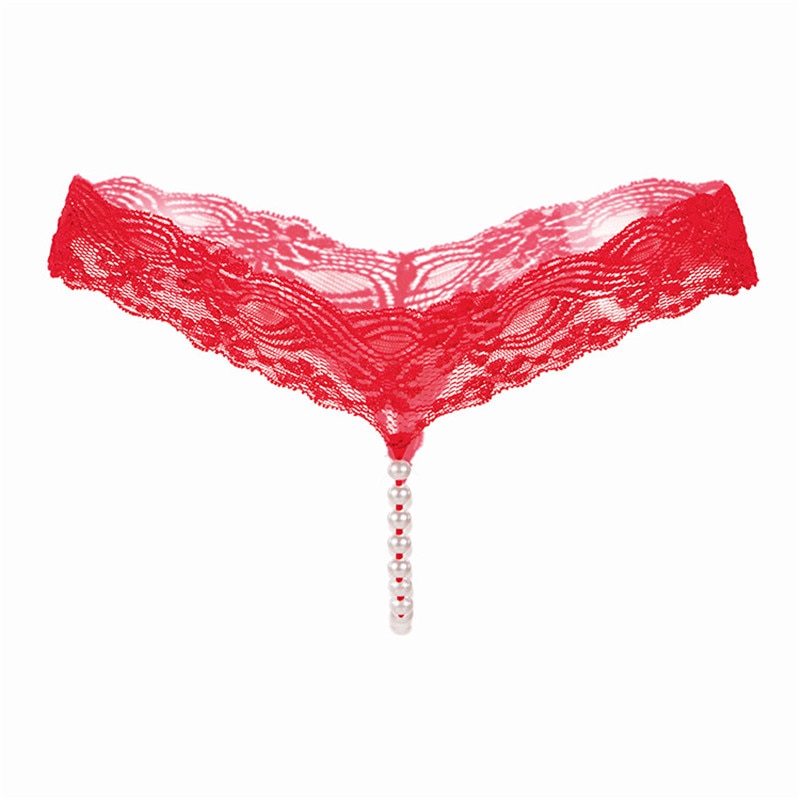String en dentelle transparant Babyoll