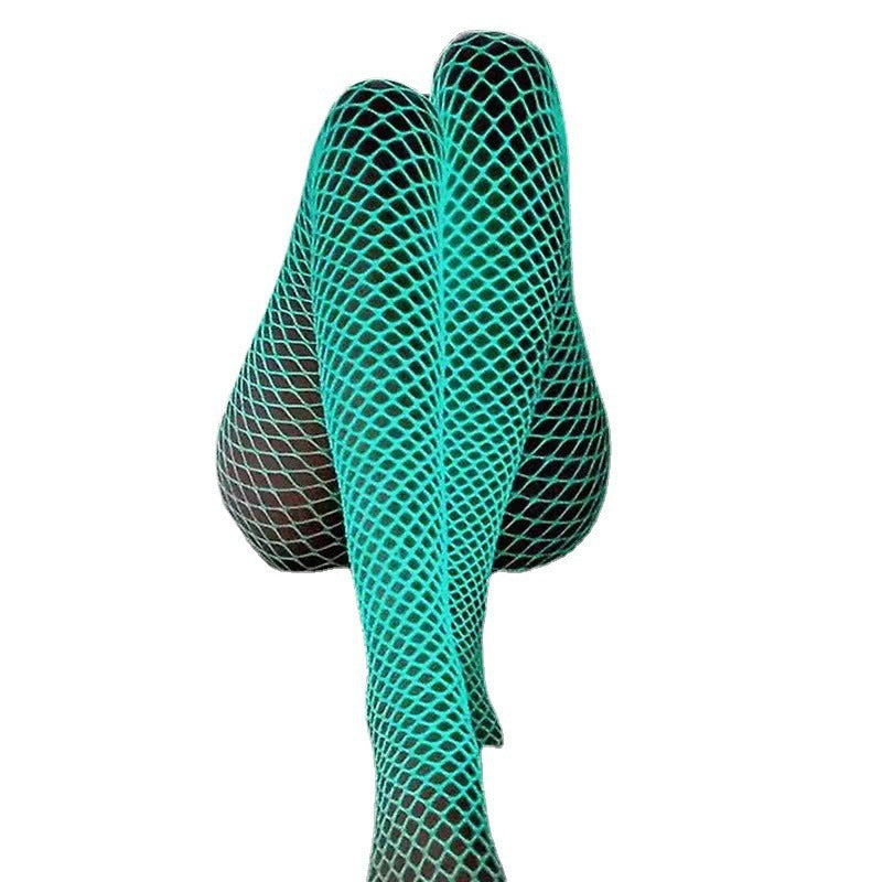 Collants phosphorescents bas résille