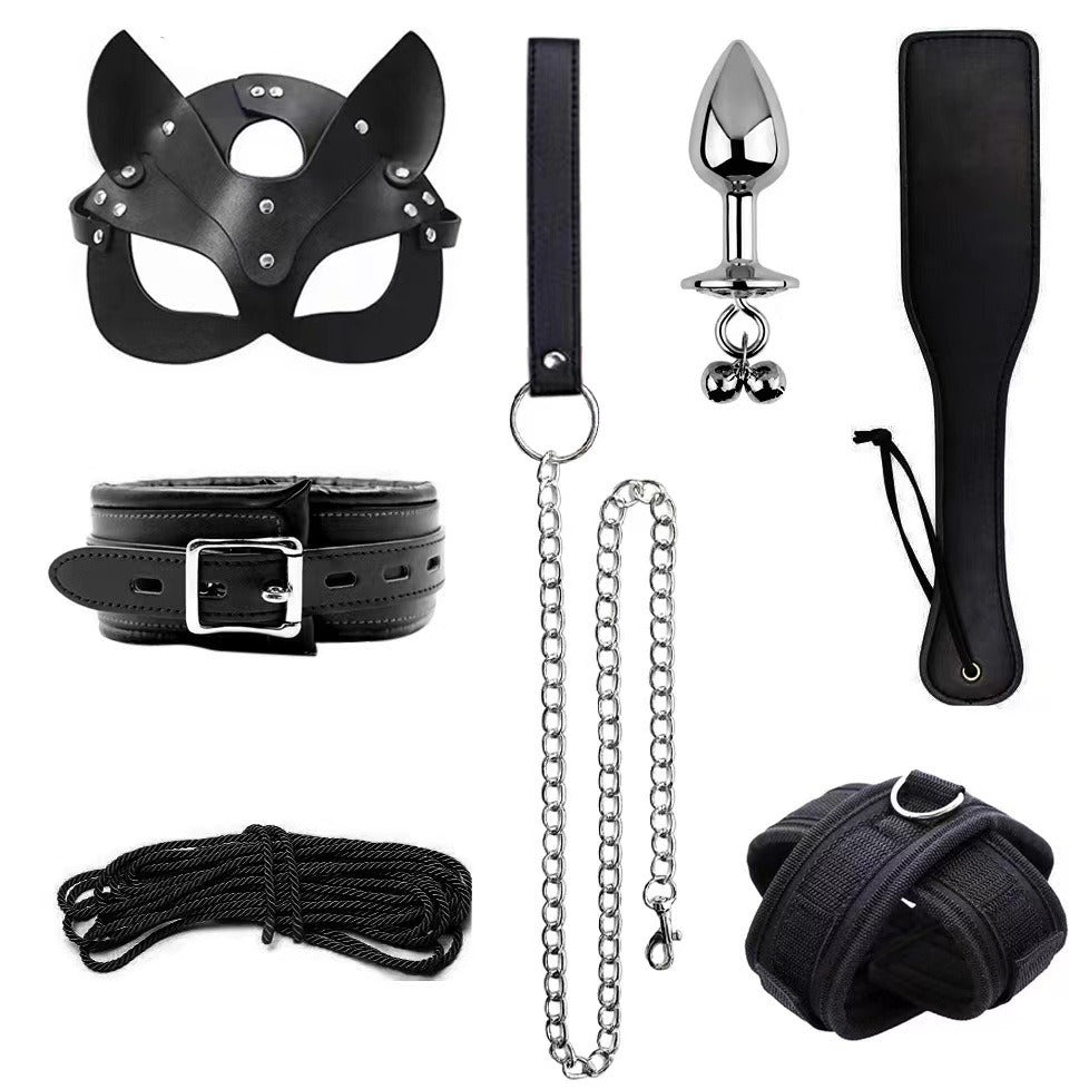 Set Bondage Cuir & Mousse