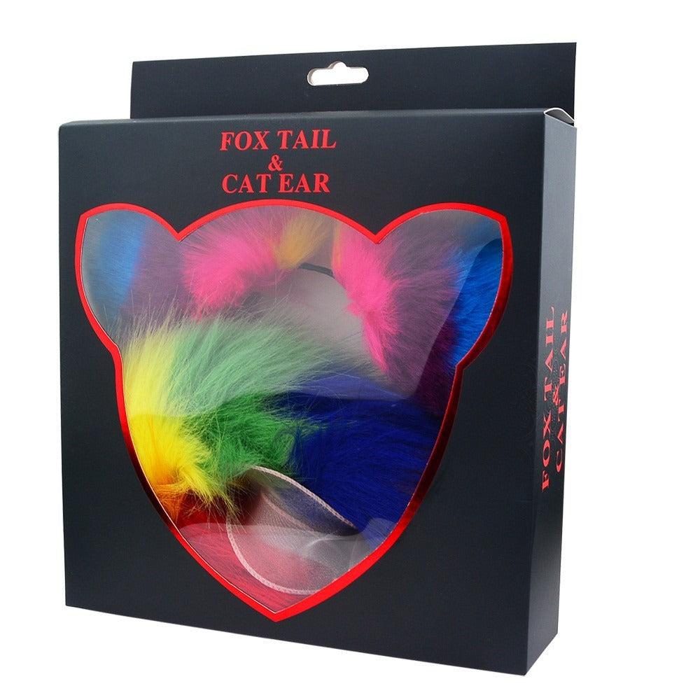 Ensemble renard coloré