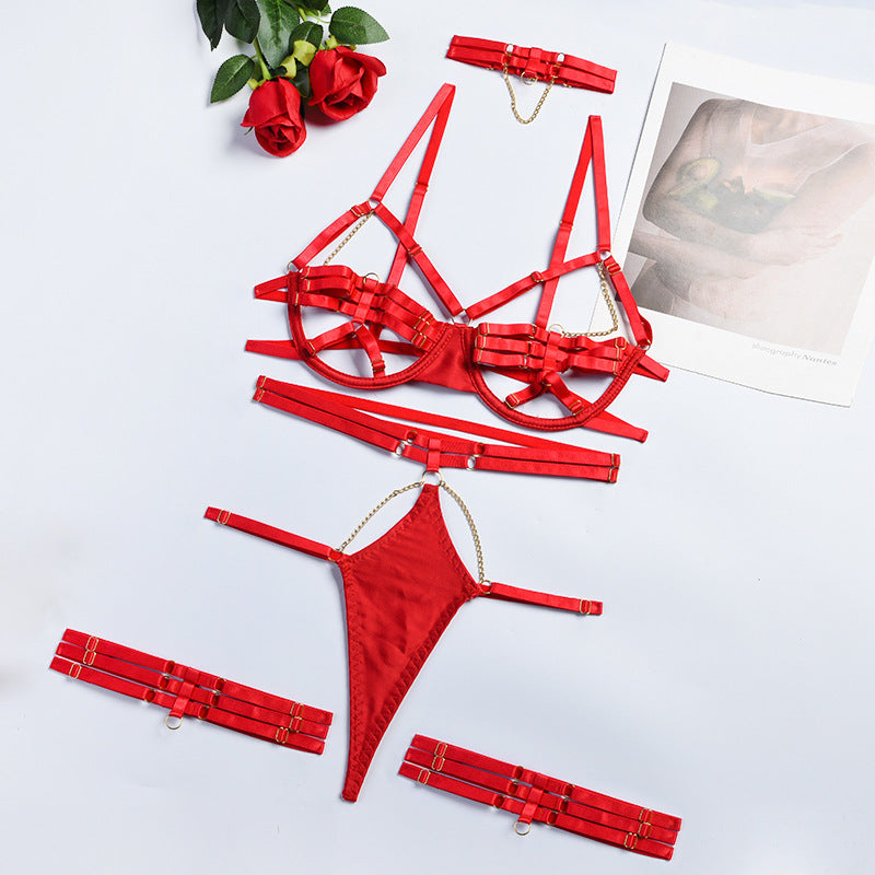 Ensemble de lingerie en soie