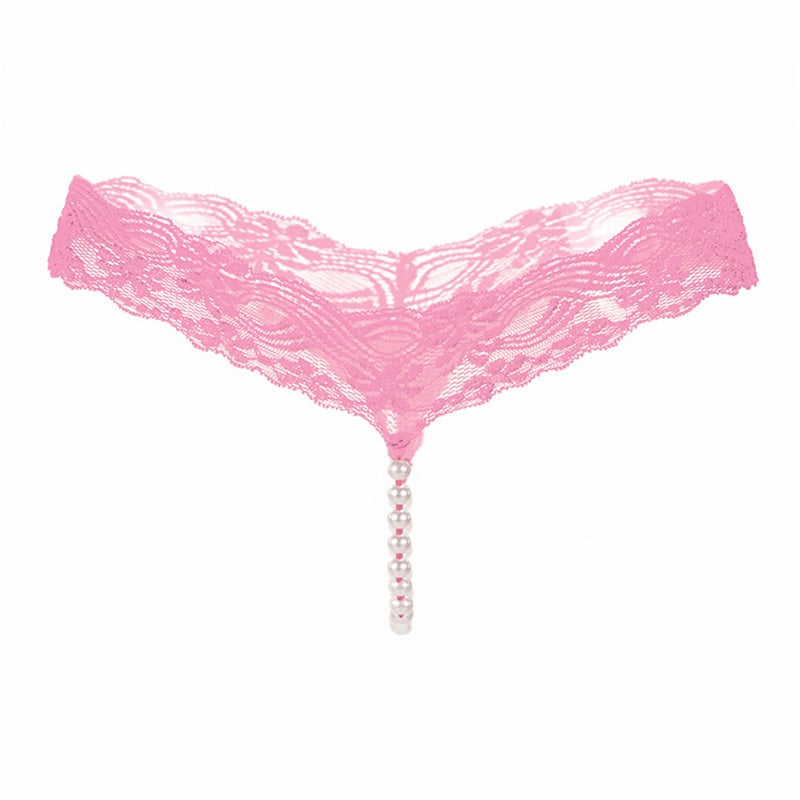 String en dentelle transparant Babyoll