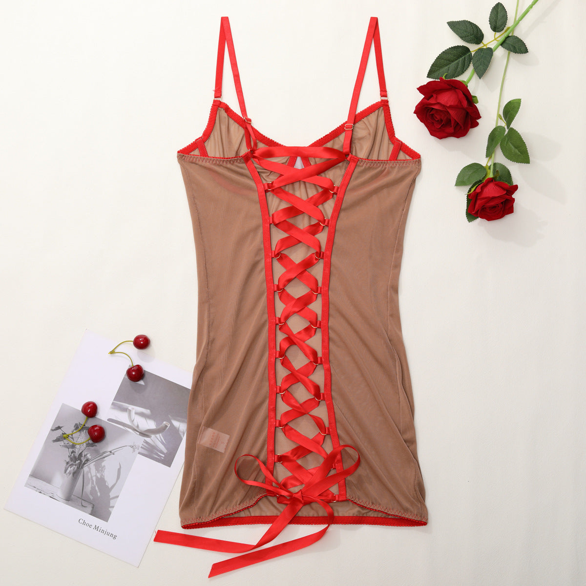 Lingerie sexy transparente