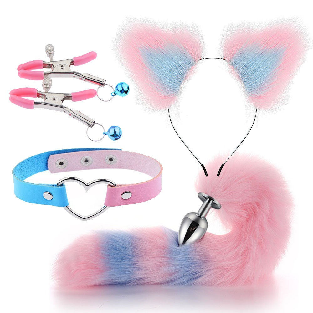Ensemble renard coloré