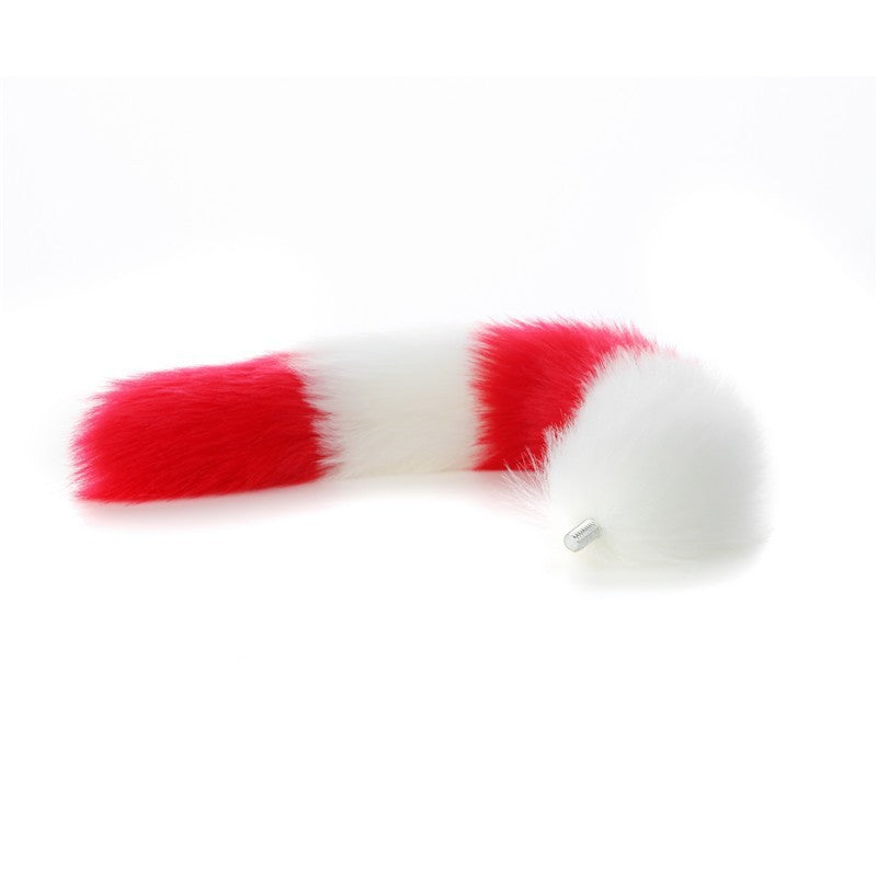 Plug Anal Métal avec Queue de Renard