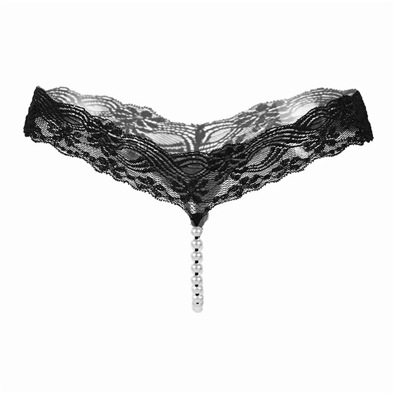 String en dentelle transparant Babyoll