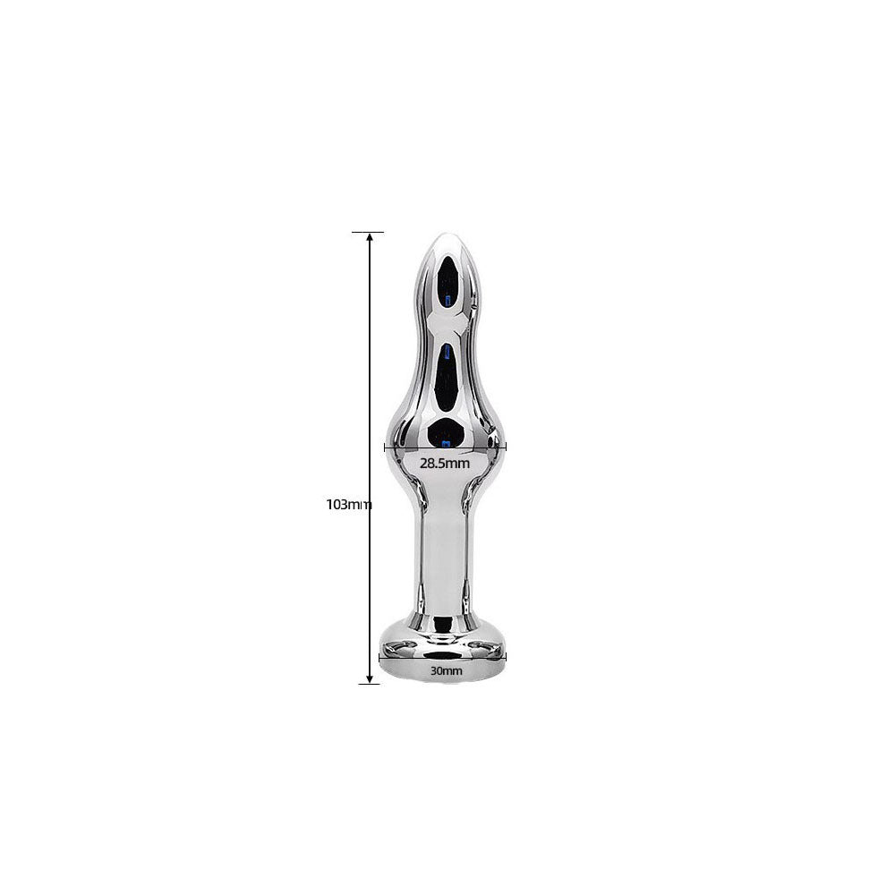 Plug Anal Métal avec Queue de Renard