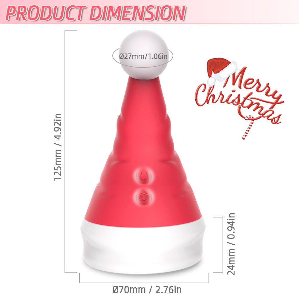 Vibromasseur Bonnet de Noël Point G