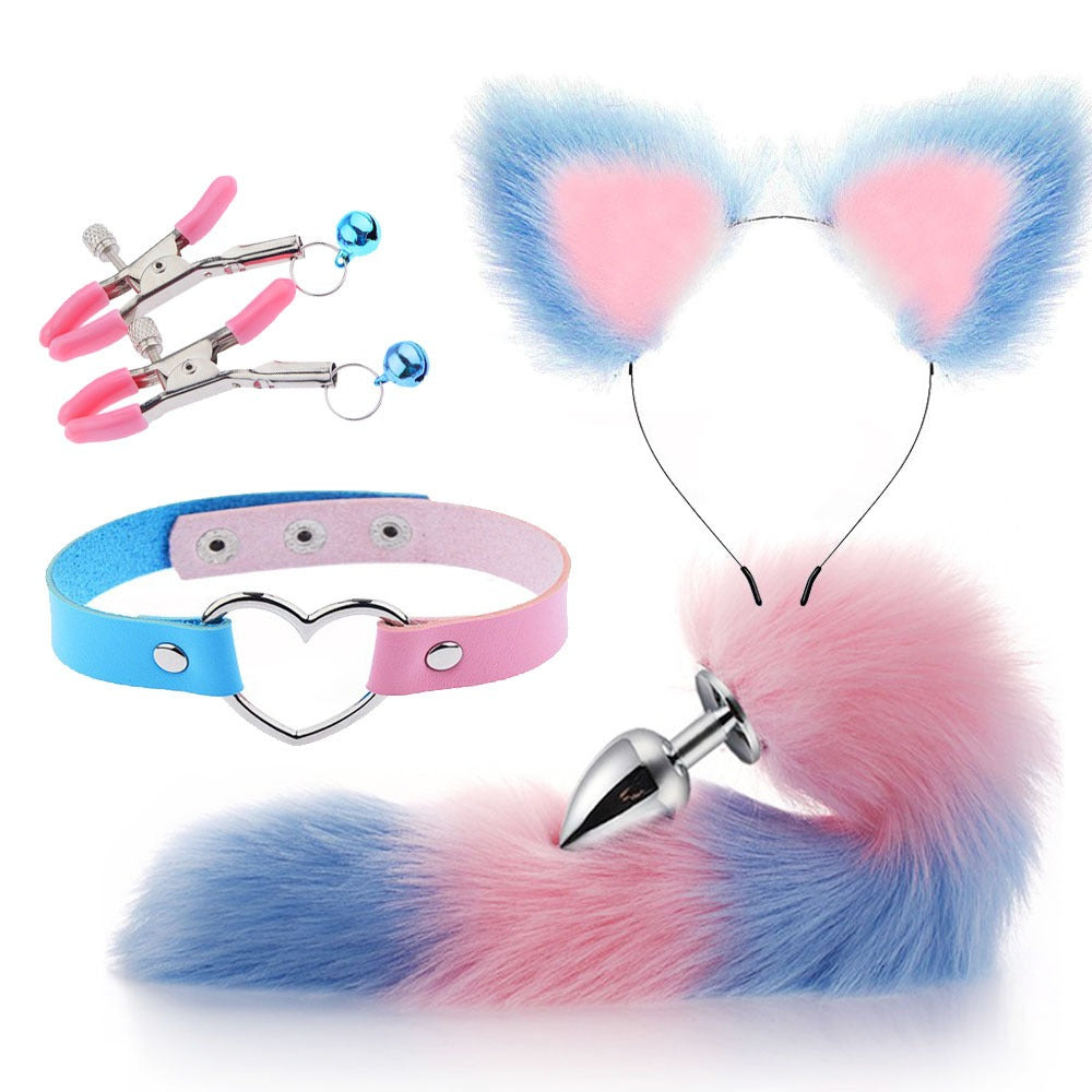 Ensemble renard coloré
