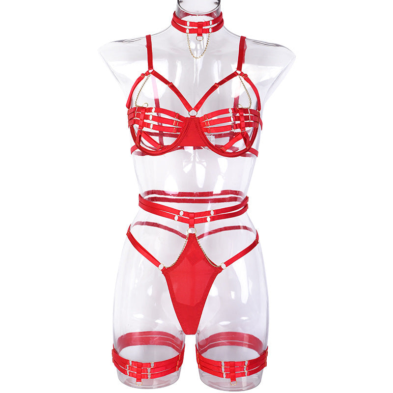 Ensemble de lingerie en soie
