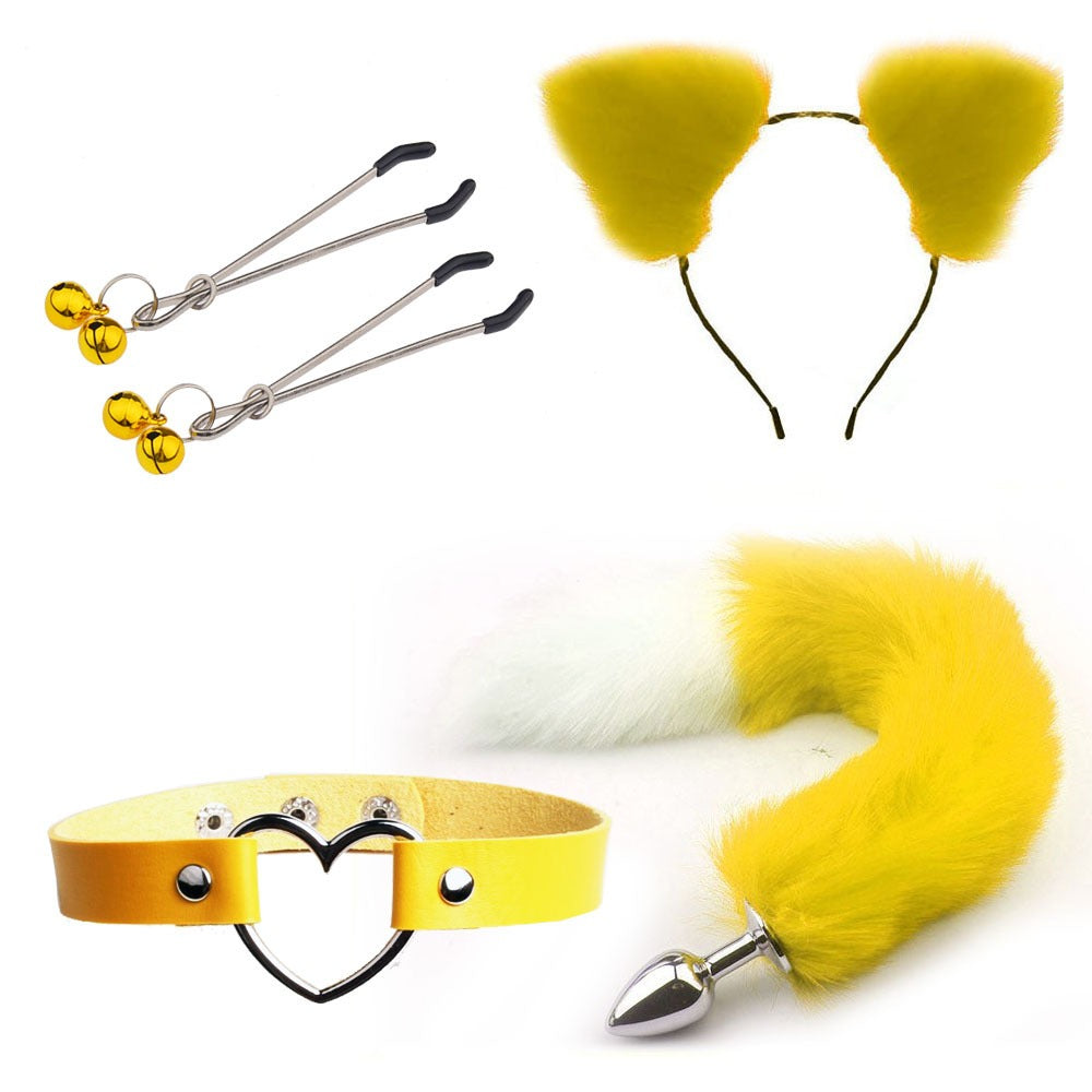 Ensemble renard coloré