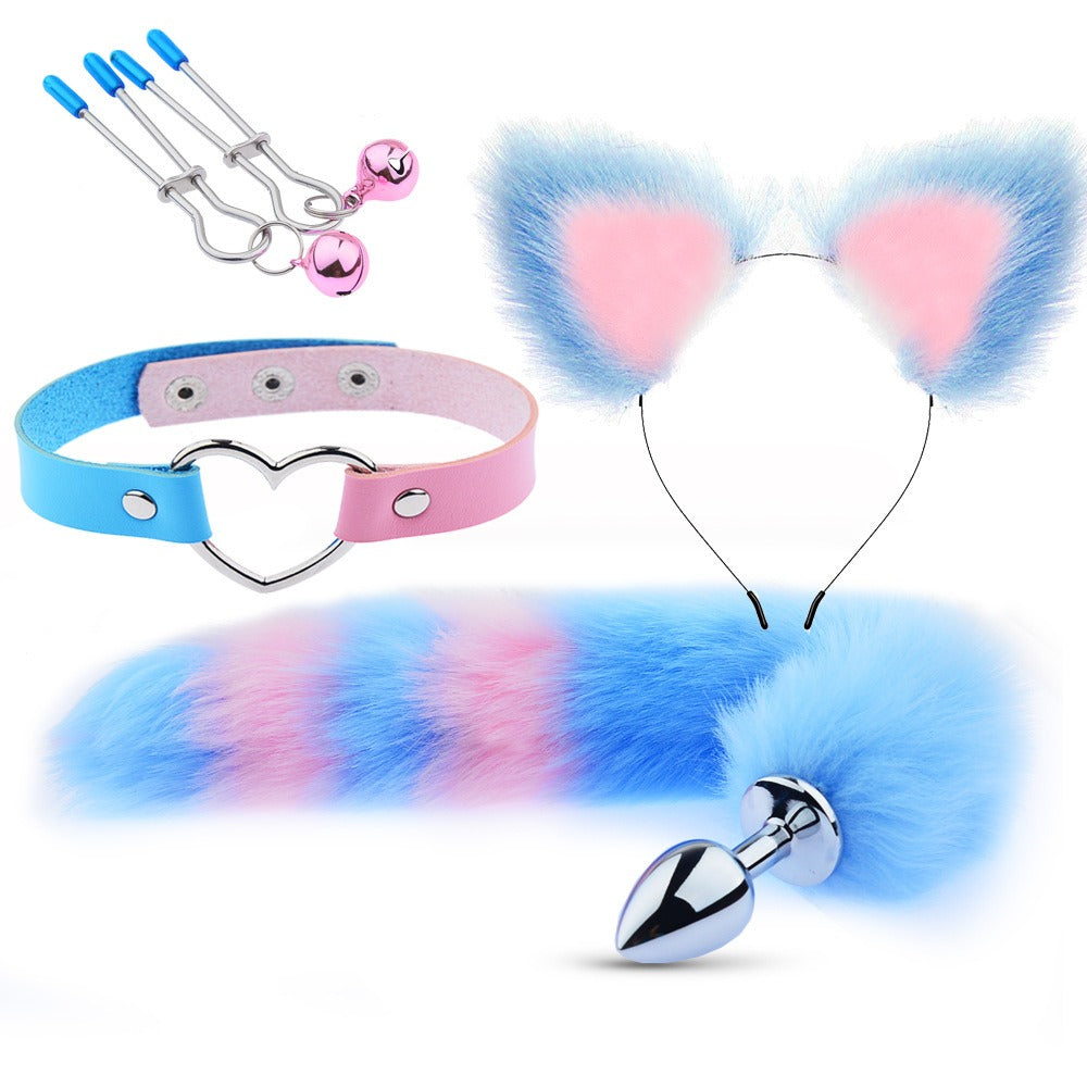 Ensemble renard coloré