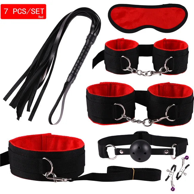 Coffret BDSM Premium – Set Complet de Jeux Sensoriels pour Couples
