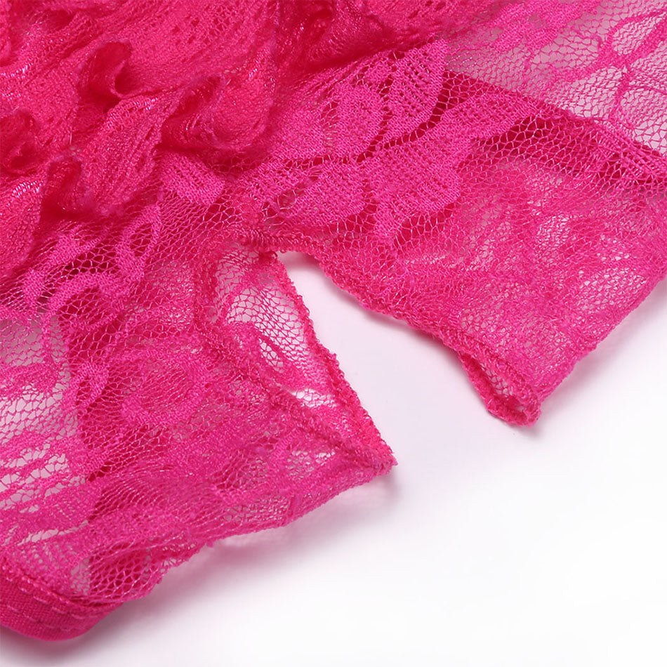 Culotte en Dentelle Florale