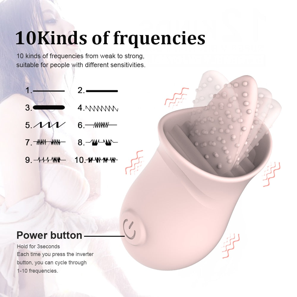 Stimulateur Intime Langue Douce – Sensations Ciblées