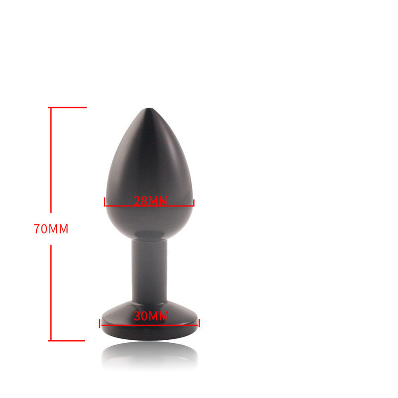 Plug Anal Métal avec Queue de Renard