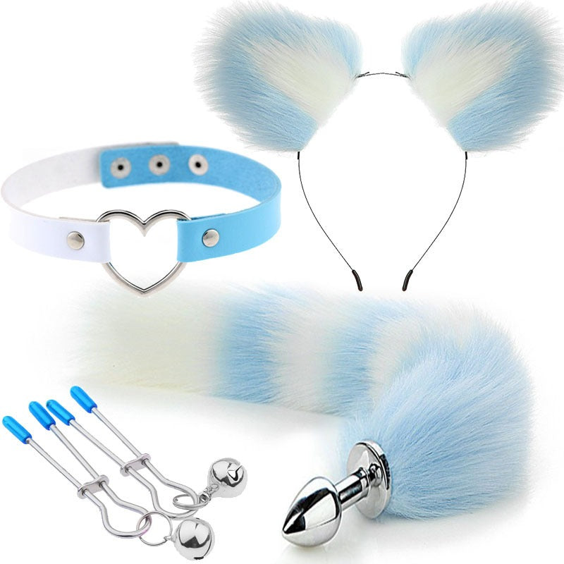 Ensemble renard coloré
