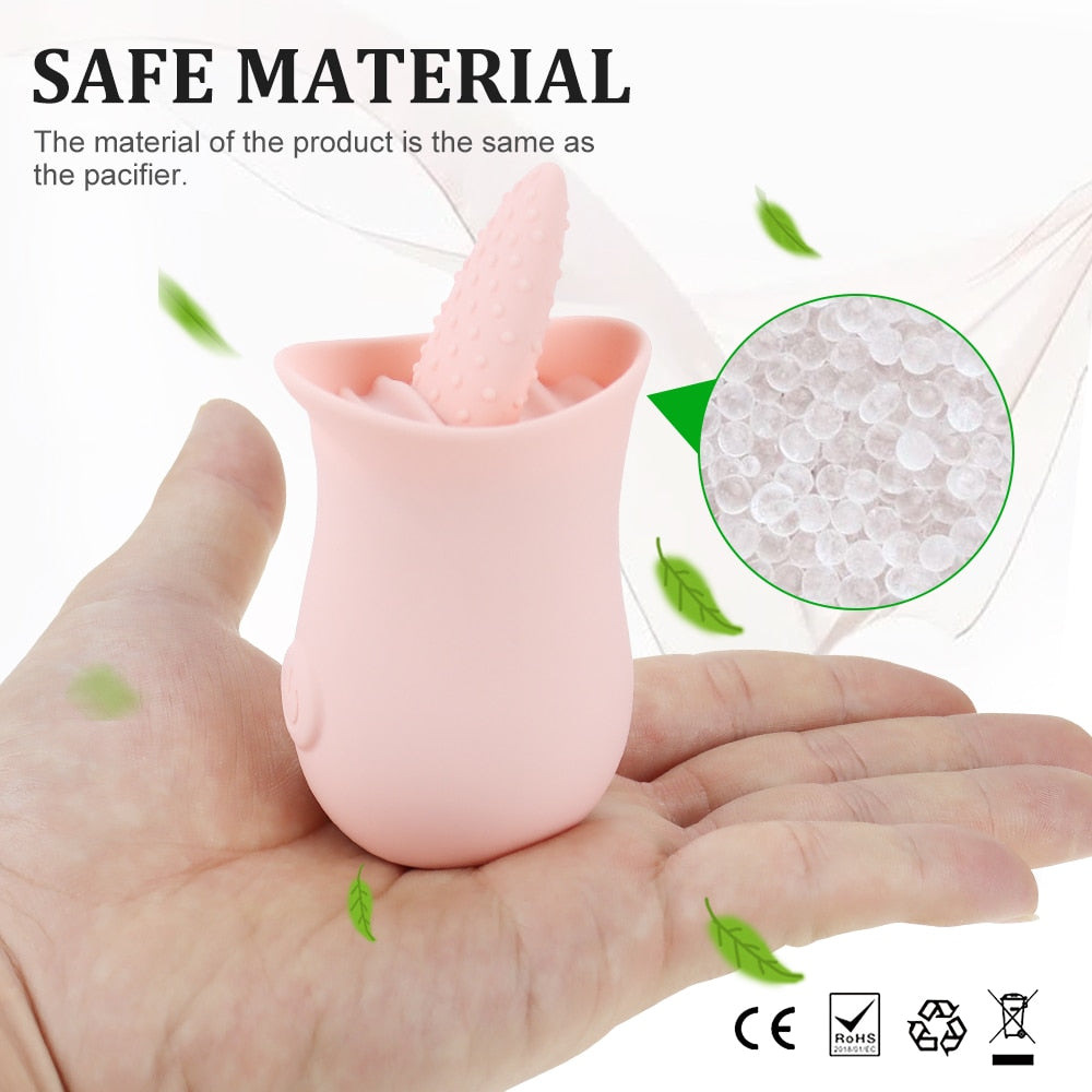 Stimulateur Intime Langue Douce – Sensations Ciblées