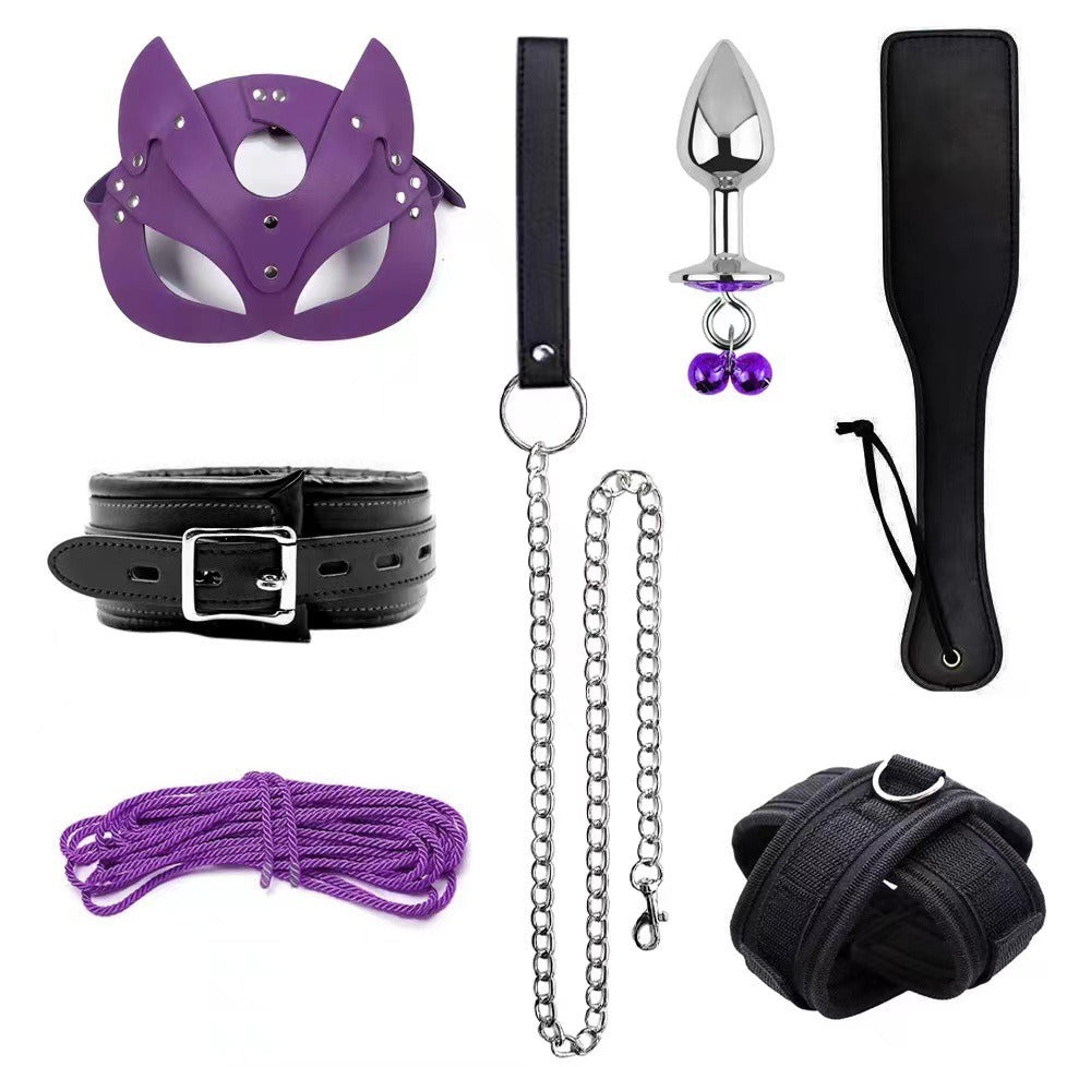 Set Bondage Cuir & Mousse