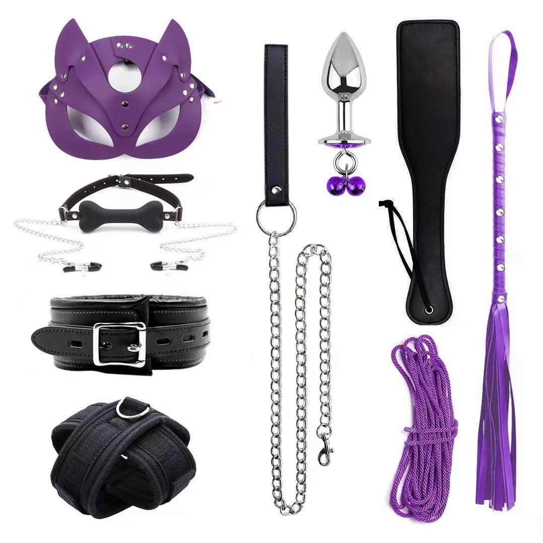 Set Bondage Cuir & Mousse